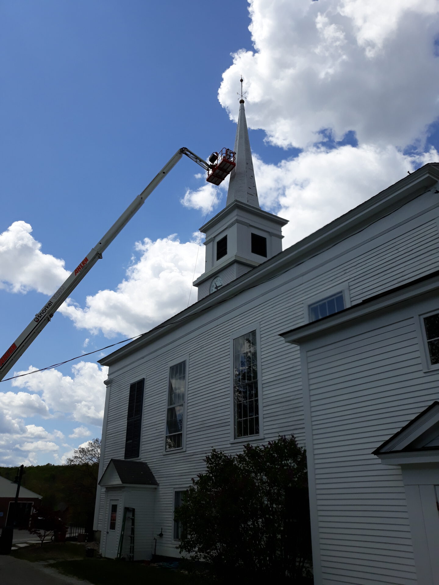 Steeple Painting - May 2021